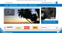 Desktop Screenshot of cuponeitor.es